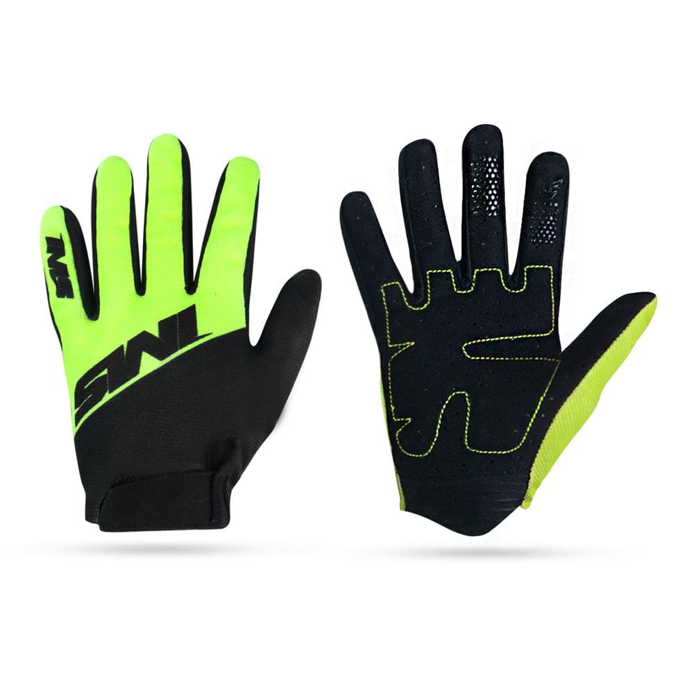 Par Luva Ims Attack 2025 Preto/Flúor Trilha Enduro Motocross