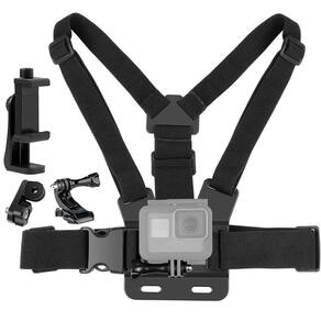 Suporte De Peito Torso P- Celular Câmera Ajustável Peitoral