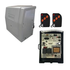 Kit Motor Para Portão De 1500kg Dc80, 5mts Corr - 2 Controle