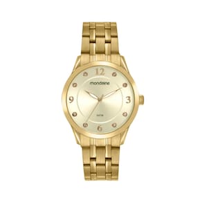 Relógio Mondaine Feminino Dourado 99766Lpmvde3