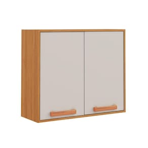 Armario Itatiaia Napoles 2 Portas 80cm Cinamomo Off White
