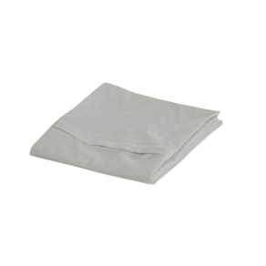 Capa Para Travesseiro Fofuxão 1 Peça 1,46m X 46cm 80% Algodão - 20% Poliéster Percal 140 Fios Com Zíper Cor:cinza