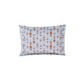 Fronha Estampada Infantil Joy 1 Peça 70cm X 50cm 80% Algodão - 20% Poliéster Percal 180 Fios Cor:cinza