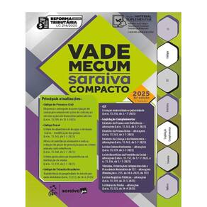 Vade Mecum Saraiva Compacto - 31ª Edição 2025