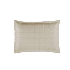 Porta Travesseiro Matelado Soft 1 Peça 70cm X 50cm 100% Poliéster Cor:areia