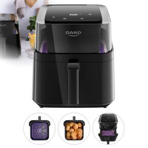 Air Fryer Dako 6L 127V Visor 360º Digital Reaquece Descongela Desidrata 1500W