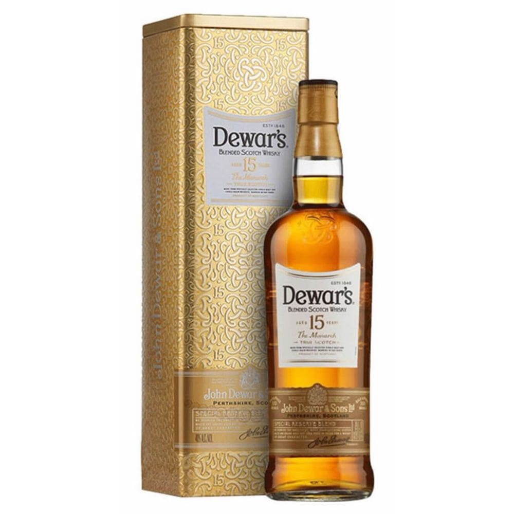 Whisky Dewars 15 anos The Monarch 750ml Lata