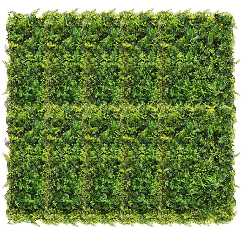 10x Placa Jardim Vertical (60x40) Verde SMO