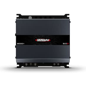 Módulo SounDigital 3000.1 EVO6 1 Ohm - Amplificador de Som Automotivo 3000W RMS 1 Canal 1 Ohm SD3000.1 3000.1-1