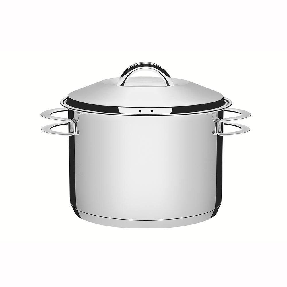 Caldeirão Solar em Aço Inox Fundo Triplo Com Tampa e Alças 24cm 7,8l - Tramontina 62505240