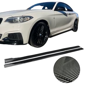 Saia Lateral Universal Regulável Carbon Look Civic Corola UP