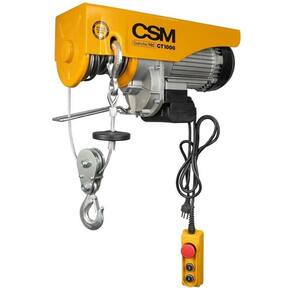 Guincho Elétrico Cabo de Aço TEC 500/1000 KG Monofásico CSM