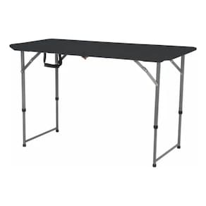 Mesa Robust Dobrável Multiuso 1,20M - Preta