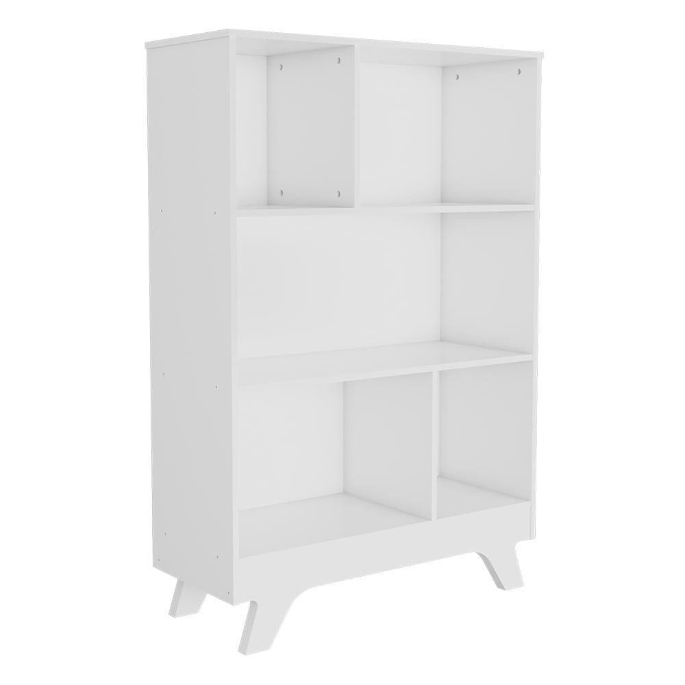 Estante Retrô com 5 Nichos - Móveis Peroba