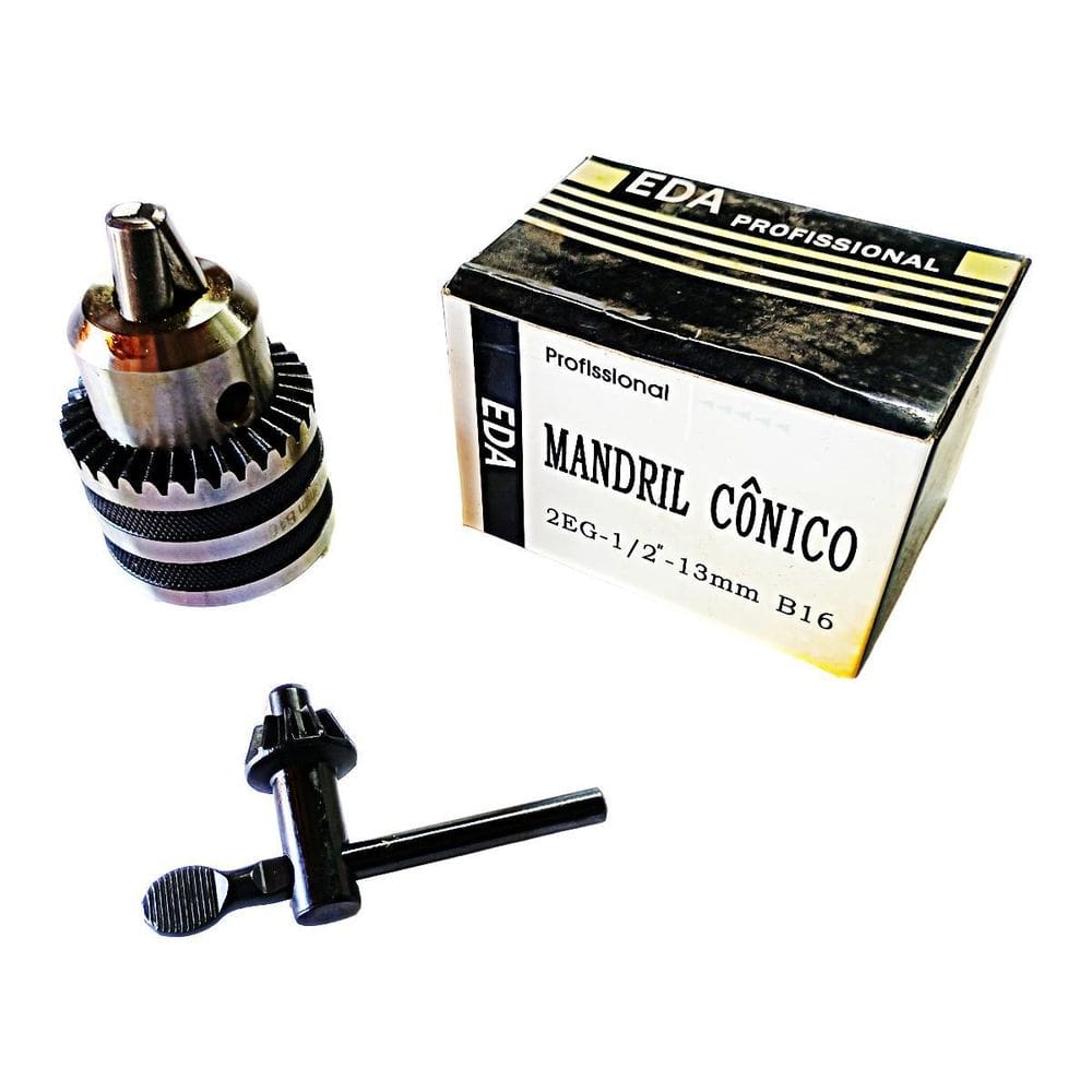Mandril Cônico 2Eg - 1/2`` - 13 Mm - B16 - Eda