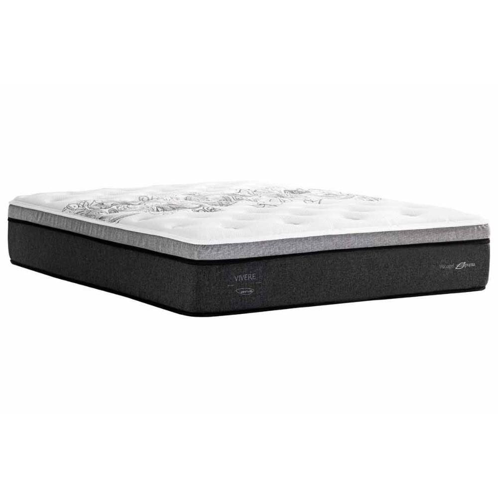 Colchão Queen Espuma Viscoelástico Ensacadas Partenon C1629 ViscoGel Malha Euro Pillow (158x198x33) - Herval