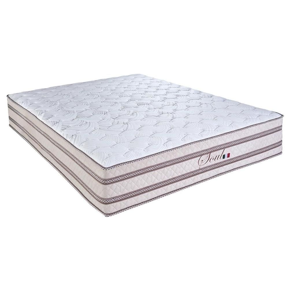 Colchão Casal Molas Ensacadas Soul Clean (138x188x32) - Paropas