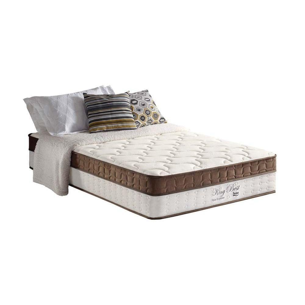 Colchão Solteiro Molas Ensacadas King Best Euro Pillow Brown (88x188x28) - D Angelis Anjos