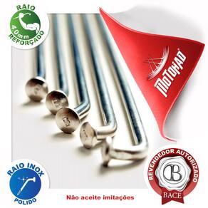 Jogo de Raio Inox Triumph Bonneville T120 Traseiro 4,0mm