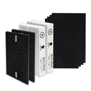 Kit de filtro HEPA verdadeiro de substituição PUREBURG Honeywell HPA5100B