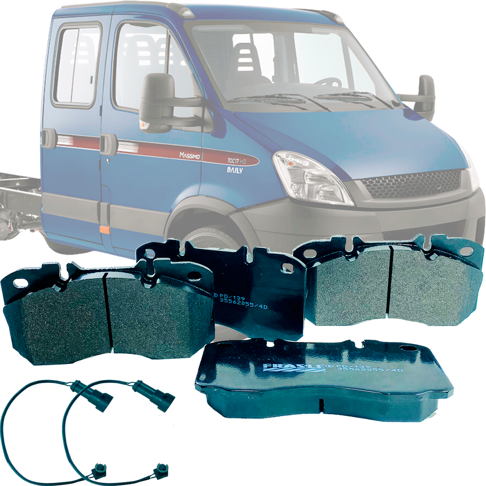 Pastilha de Freio Dianteiro c/ Sensor Daily 3.0 70c16/70c17