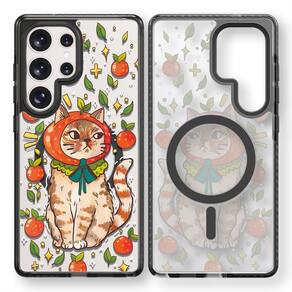 Capa de telefone Rosarnnah Magnetic para Samsung Galaxy S25 Ultra