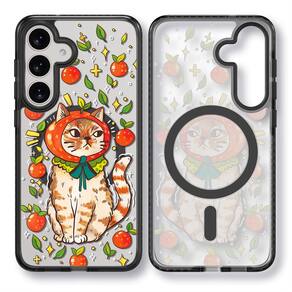 Capa de telefone Rosarnnah Magnetic para Samsung Galaxy S25