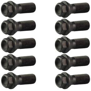 Parafusos de alça de roda Bapmic 36136781151 M14-1,25 para BMW (x10)