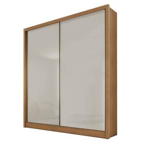 Guarda Roupa Solteiro Toledo 2 Portas 3 Gavetas Cumaru 25 Fendi – Novo Horizonte
