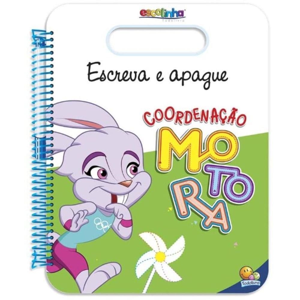 Escolinha Escreva, Apague E Escreva Novamente! Coord.Motora