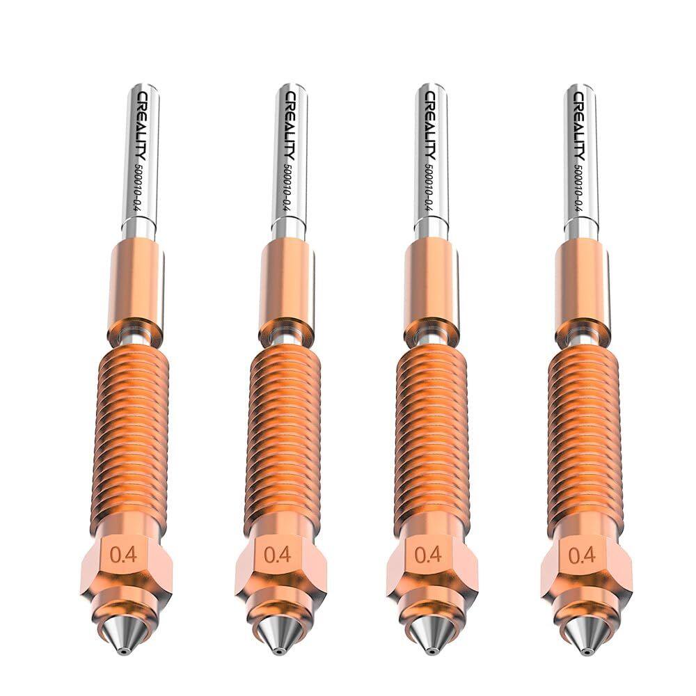 Kit de bicos Creality K2 Plus Combo Unicorn K2 Plus 0,4 mm