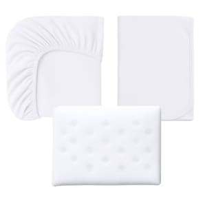 Kit Enxoval Completo com Lençol Cueiro e Travesseiro