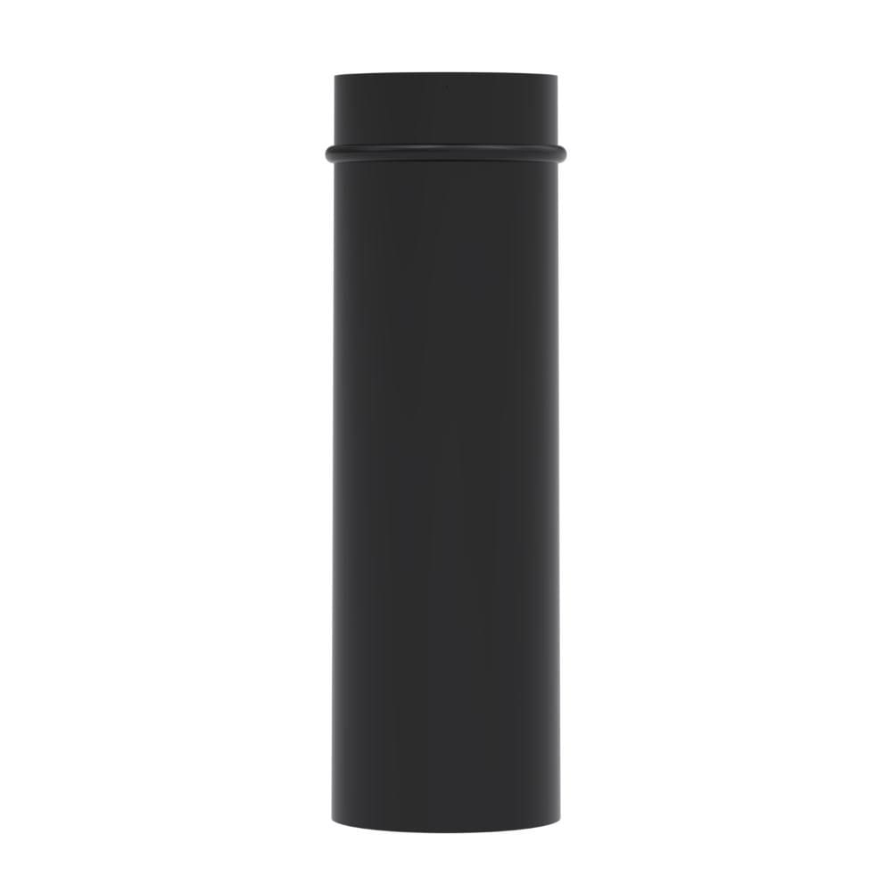Cano Esmaltado para Chamine Venax Preto 50cm 150mm