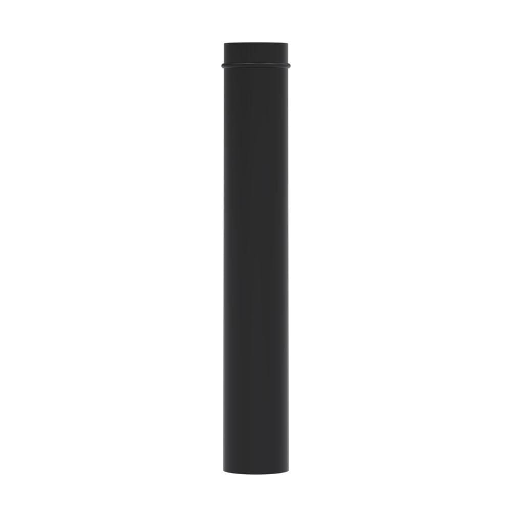 Cano Esmaltado para Chamine Venax Preto 1M 150mm