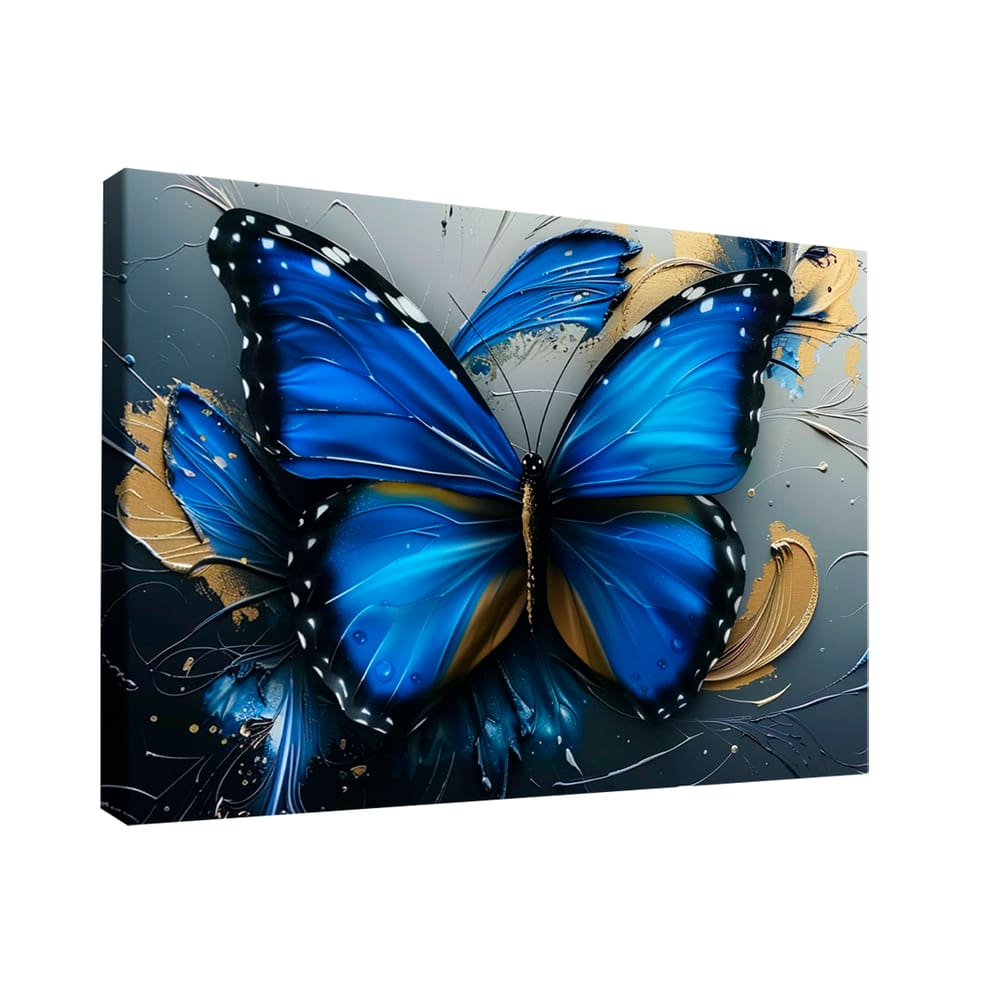 Quadro Decorativo Borboleta Azul
