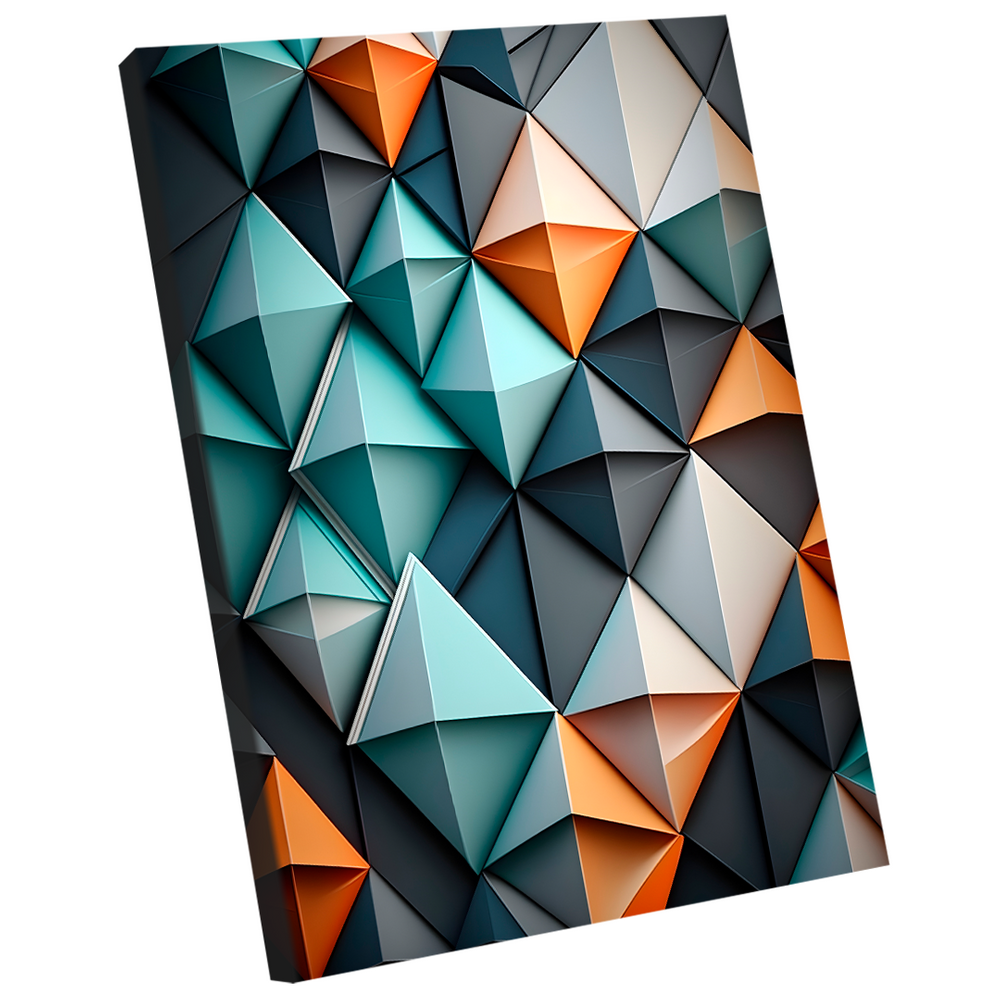 Quadro Decorativo Abstrato 3D