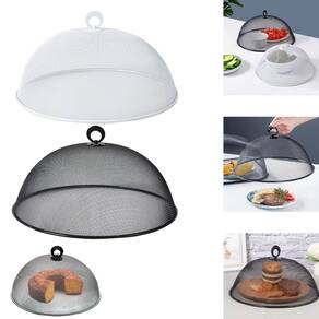 Kit 2 Tela Metàlica Protetora Para Alimentos Frutas Bolo 29,5x5x12cm