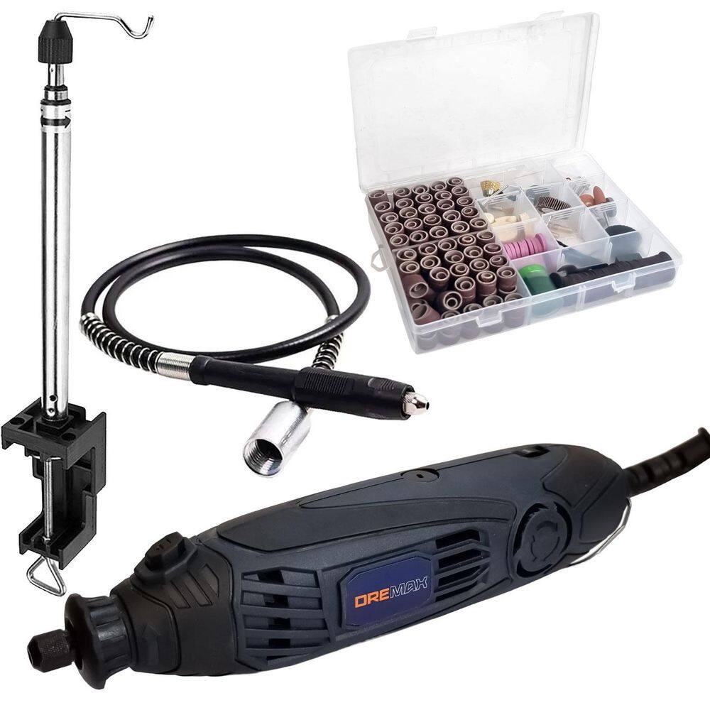 Micro Retífica Profissional Chicote Suporte 500 Peças - 220V