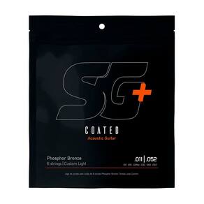 Encordoamento P/violão Fósforo Bronze Sg+ Revestido 011