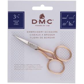 Tesoura DMC 6123/3 Bordado 9,5 cm de ouro/prata