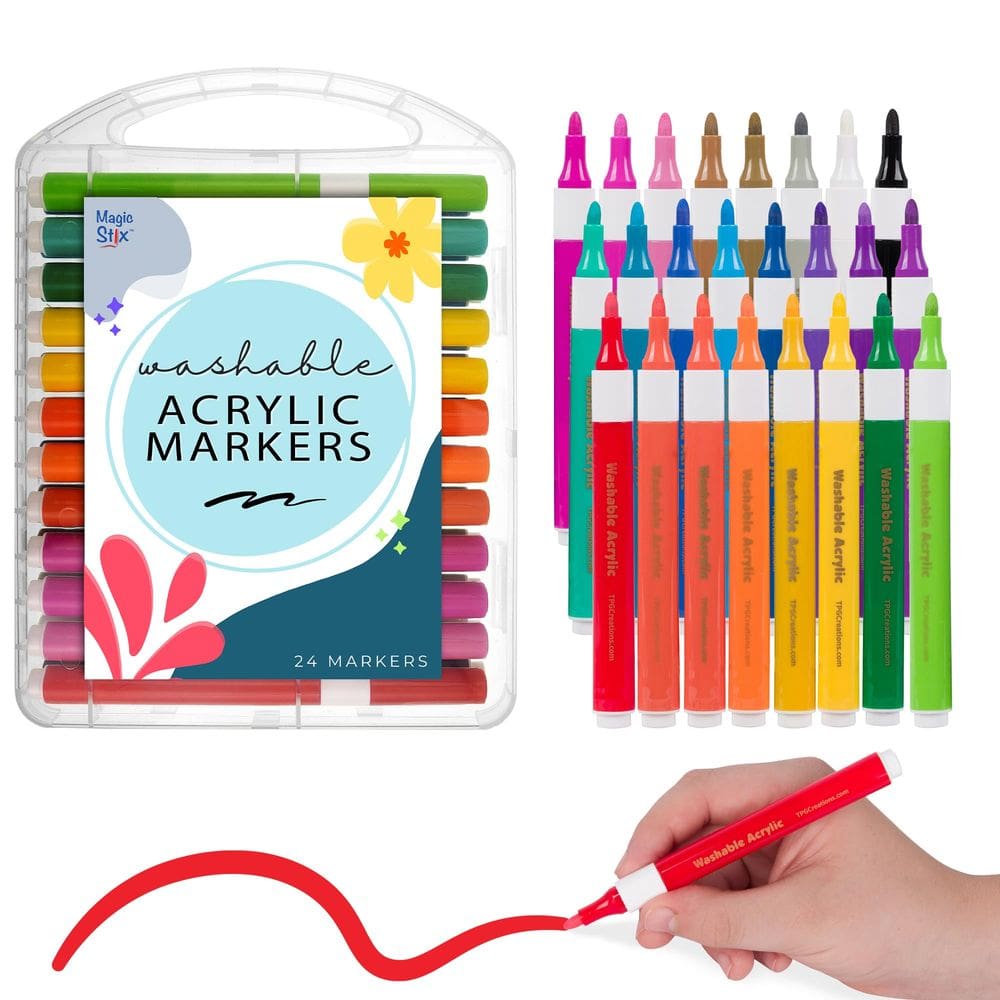 Marcadores acrílicos The Pencil Grip Magic Stix 24 Colors Kids