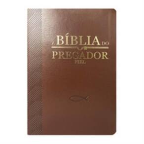 Bíblia do pregador fiel pu nobre luxo - vinho