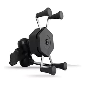 SUPORTE APOIO DE CELULAR 3" A 7" PARA MOTO MOTOQUEIRO SEM CARREGADOR SHIVER