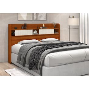 Cabeceira Dubai Queen 1.60 Cinamomo/Off White - Vitamov
