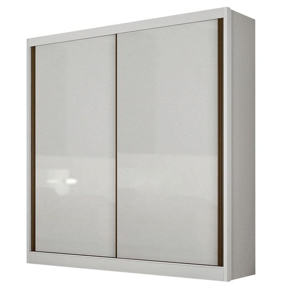 Guarda Roupa Solteiro Toledo 2 Portas 3 Gavetas Neve – Novo Horizonte
