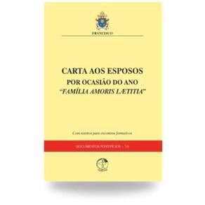 Carta Aos Esposos Por Ocasião Do Ano Família Amoris L titia