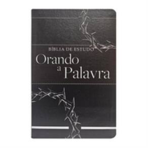 Bíblia de estudo temática orando a palavra ARC - Capa 02