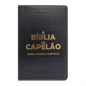 A bíblia do Capaleão ARC - Harpa e corinhos preta