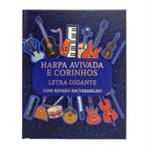 Harpa avivada e corinhos letra gigante - 04 notas musicais
