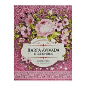 Harpa avivada e corinhos letra maior - 02 floral pink